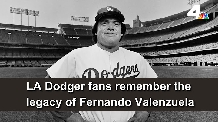 Fernando Valenzuela: Remembering legendary Dodger