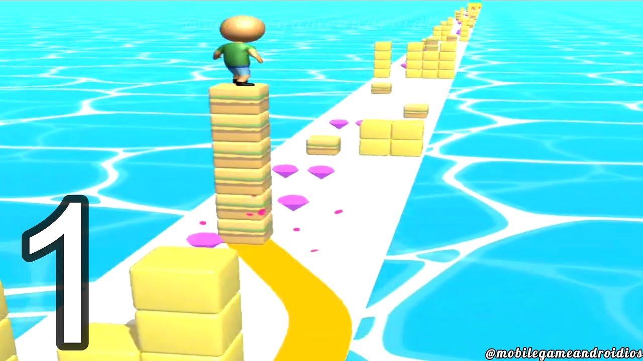 Cube Race Fun 3D - Gameplay Android Ios