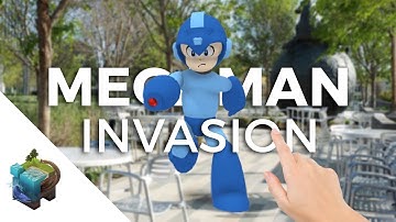 Megaman invasion! - Apple ARkit  " They are Everywhere" : Assemblr