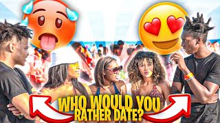 Who Would You Rather Date?? Ft. Miamithekid | PUBLIC INTERVIEW