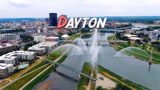 Aerial Dayton, Ohio 🇺🇸 |4K| Drone Footage
