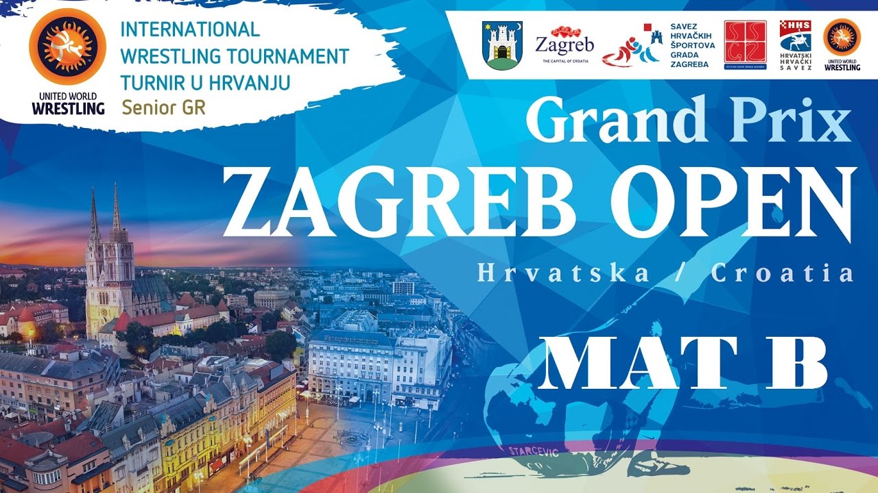 Grand Prix Zagreb Open Wrestling Tournament MAT B YouTube