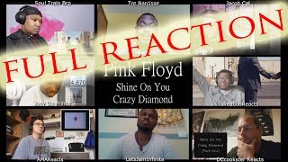 FULL MULTI REACTION Pink Floyd Shine On You Crazy Diamond \/ MULTI REACT-A-THON