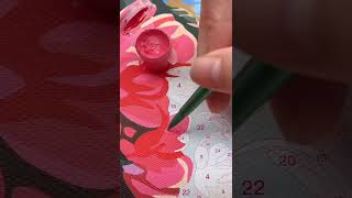 Transform Your Space: Create Art with Paint by Numbers #art #complementarycolors #colorart