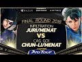 Infiltration (Juri/Menat) vs. CAG GO1 (Chun-Li/Menat) - Top 32 - Final Round 2018 - SFV - CPT 2018