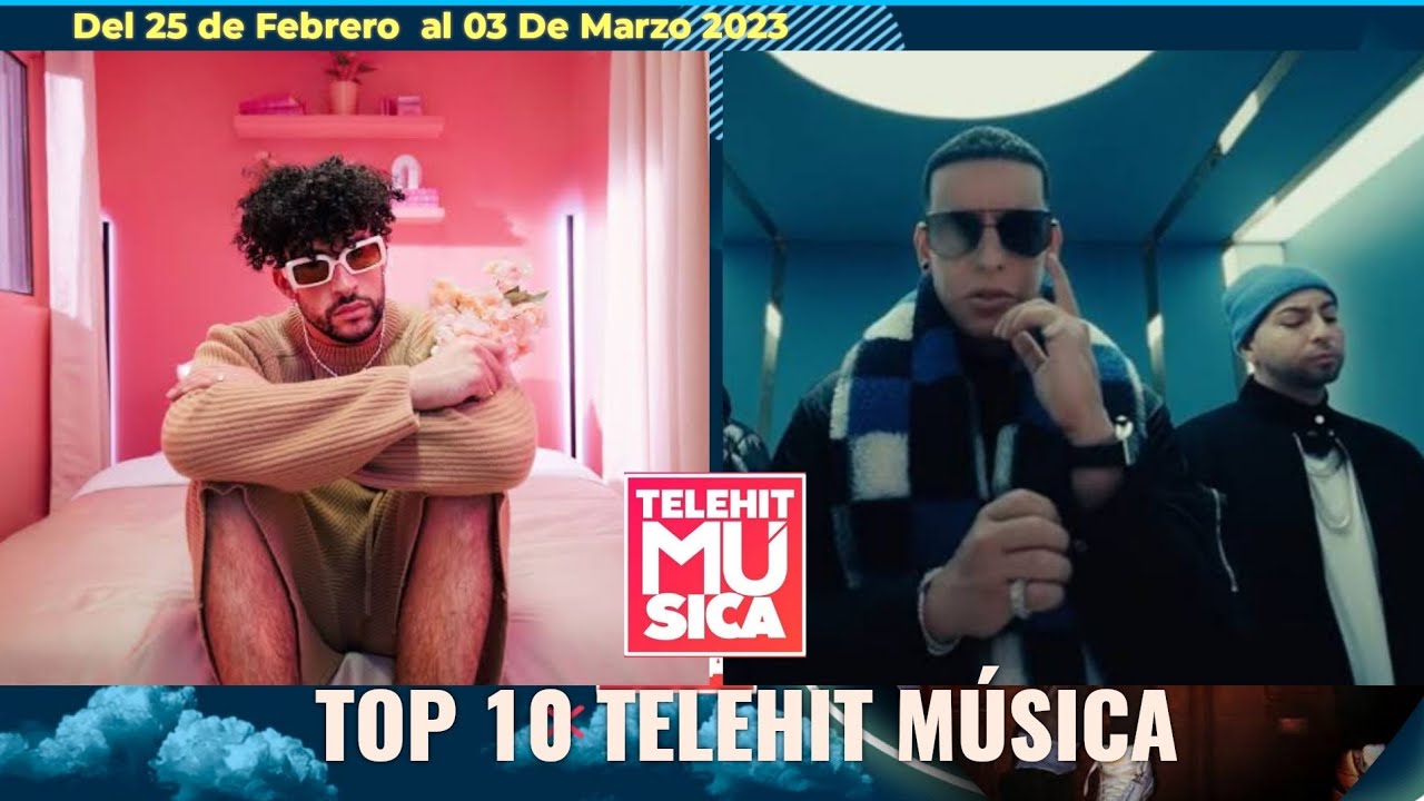 Top 10 De Telehit Musica (Semana 09) Febrero 2023 - YouTube