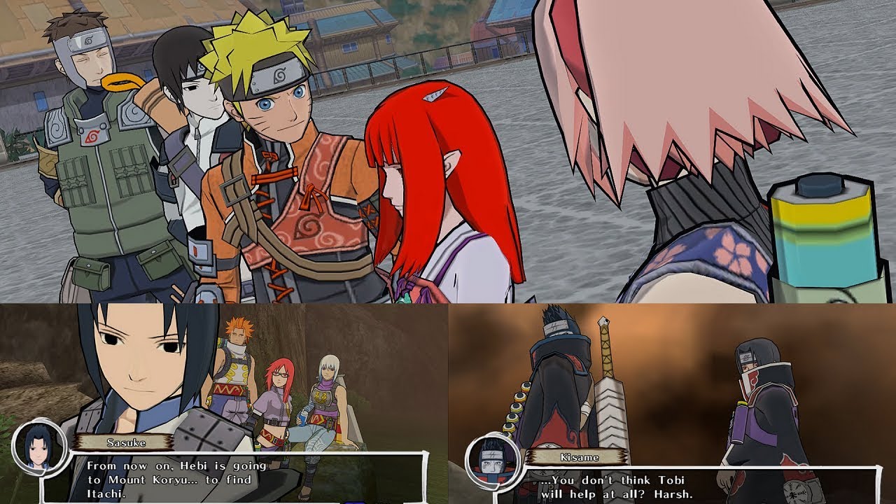 team seven culture on X: Team 7 for Naruto Dragon Blade Chronicles   / X