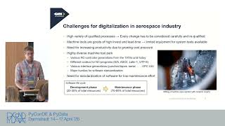 Increase productivity of CNC-machining of aerospace engine parts with Python