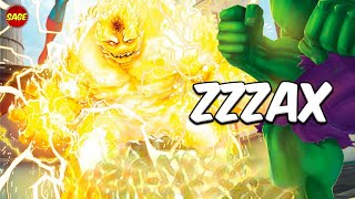 Who is Marvel's Zzzax? Literally, PURE Power.