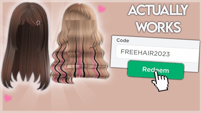 HURRY* FREE HAIR AND FREE ITEMS NOW IN ROBLOX 2023 🥰😍 - BiliBili