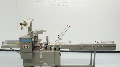 Used- Doboy Model Scotty II Horizontal Flow Wrapper - stock # 71143001