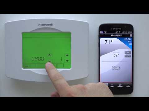 How to reset the Wi-Fi connection on your Honeywell Home VisionPRO Thermostat