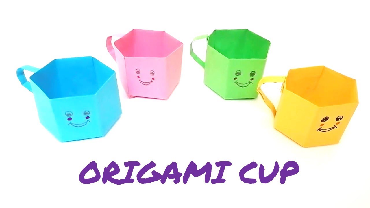 How to make a Paper Cup | Origami Cup | Paper Cup | Easy paper cup