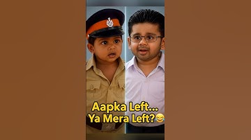 Baby Version of Suniel Shetty & Police Inspector Comedy 😂 | One Two Three AI Baby Remake #shorts