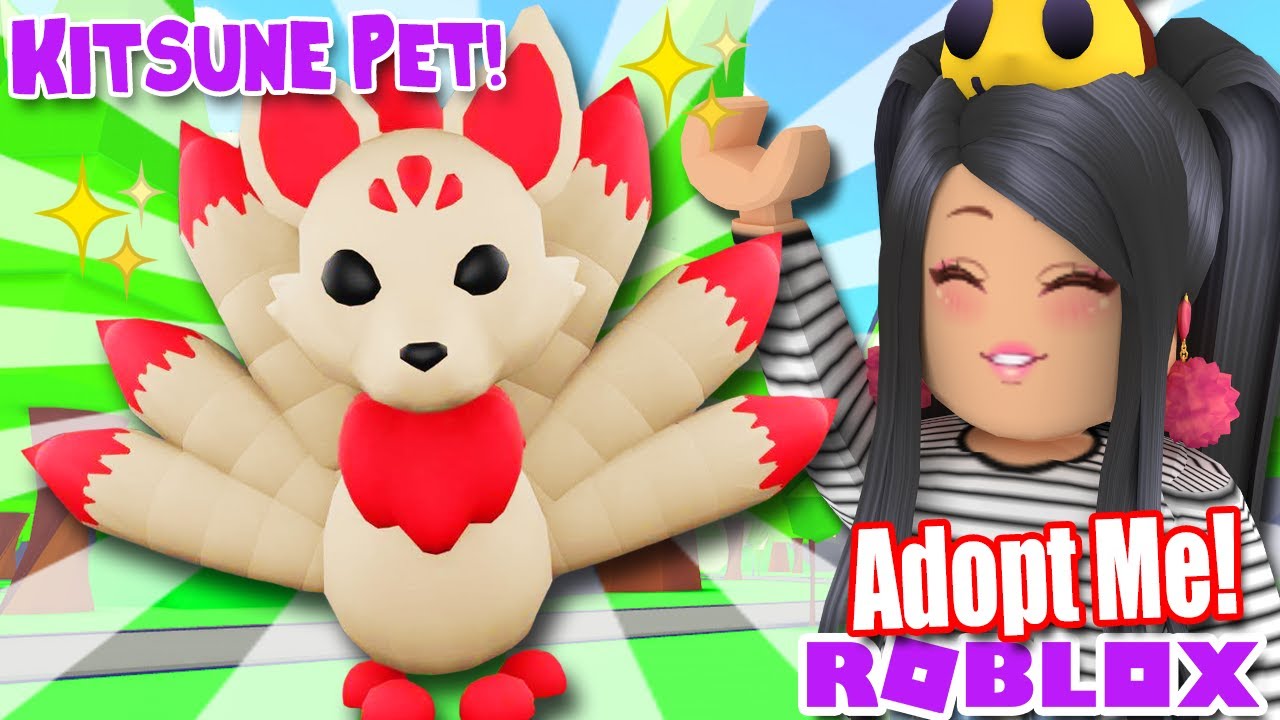 New Kitsune Pet Adopt Me Roblox Robux Update News Tea Leaks Youtube