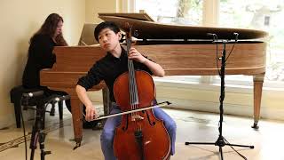 Anthony Kim (12) St Saens Cello Concerto No.1 II and III