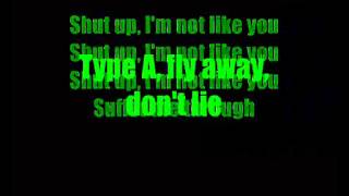 Type A - Zebrahead lyrics