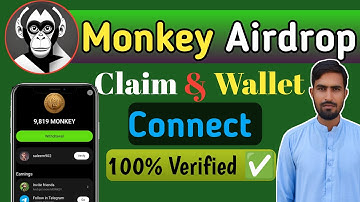 Monkey bot  Airdrop Claim Today || Monkey Bot Wallet Connect