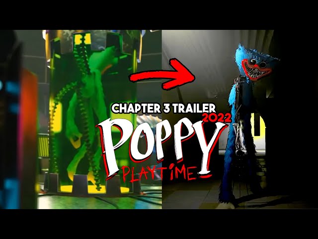 15 Detalles OCULTOS de POPPY PLAYTIME CHAPTER 3 💔 Primer Trailer  (Análisis) 