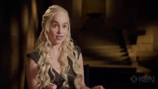 Game Of Thrones Behind The Scenes Look At Daenerys Fiery Season 6 Moment