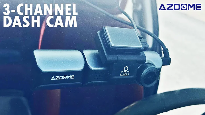 3 Channel Dash Cam with WiFi & GPS: M550 2K+1080P+1080P