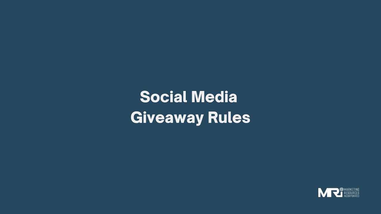 Guide to Writing Terms and Conditions for Social Media Giveaways