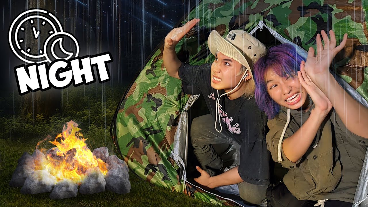 โจ๊ะๆโบ๊ะบ้ะ!!!กลางป่าในตอนกลางคืนกับ!!.....