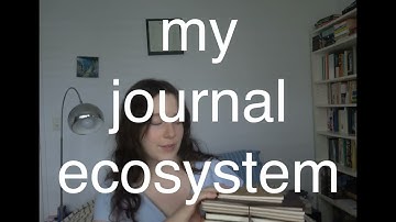 my journaling ecosystem | commonplace, film&books and travel journals