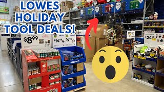 LOWES HOLIDAY TOOL DEALS ARE HERE! DONT MISS IT!