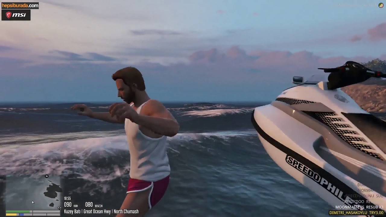 Saruhan ve Mia komik anlar