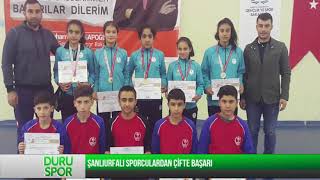 ŞANLIURFALI SPORCULARDAN ÇİFTE BAŞARI