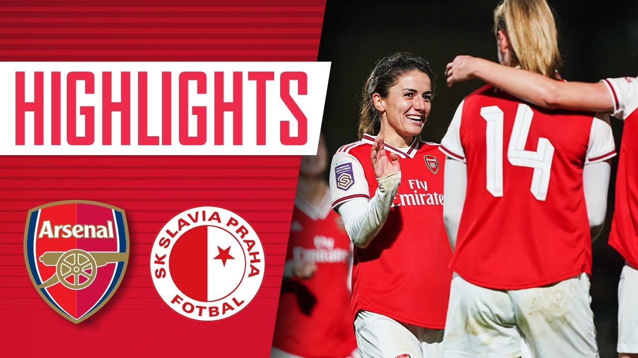 HIGHLIGHTS  Arsenal vs. Slavia Prague (UWCL Qualifying Round 2