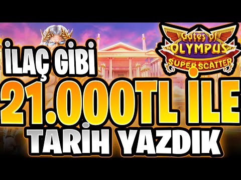 GATES OF OLYMPUS SUPER SCATTER ⚡1000 TÜRKÇE ⚡ 21.000 TL İLE TARİHİ VURGUNU YAPTIK COMBO GELDİ