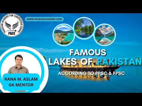 Famous lakes in Pakistan