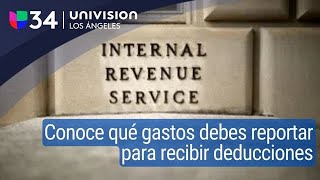 Declaración de impuestos: conoce los gastos que debes reportar para recibir deducciones