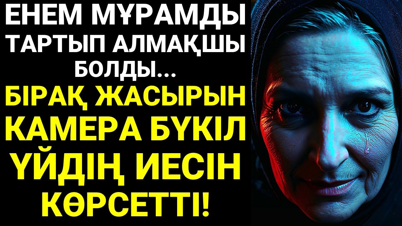 ЕНЕМ МҰРАМДЫ ТАРТЫП АЛМАҚШЫ БОЛДЫ... БІРАҚ ЖАСЫРЫН КАМЕРА БҮКІЛ ҮЙДІҢ... | Түнде Айтар Әңгіме
