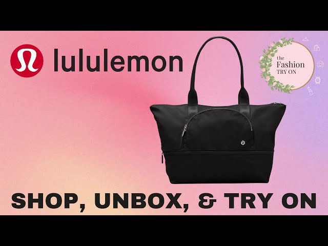 2 tone canvas tote bag lululemon Two-Tone Canvas Tote Bag 10L