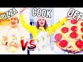 PIZZA IN A PAN COOK OFF (Sockie Vs Biggy) judged by Sabre and Naz