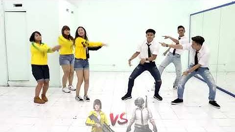 BATTLE DANCE FREE FIRE vs PUBG PART 3   DJ HANING REMIX   TAKUPAZ DANCE CREW