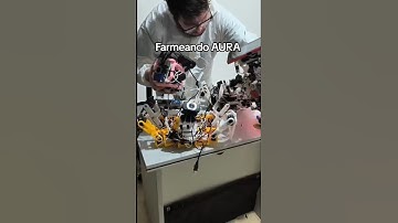 farmeando AURA #arduino #programador #esp32 #robotica #robot