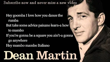 Dean Martin - Mambo Italiano - Lyrics