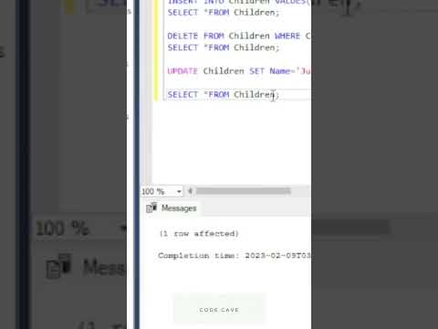 Update  table row data in Microsoft SQL Server Management  Studio  #sqlserver #sql #code