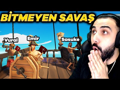 OYNADIĞIMIZ EN İYİ FIGHT!! BİTMİYOR SAVAŞ!! YOUTUBERLARLA BLAZING SAILS!! | Barış Can