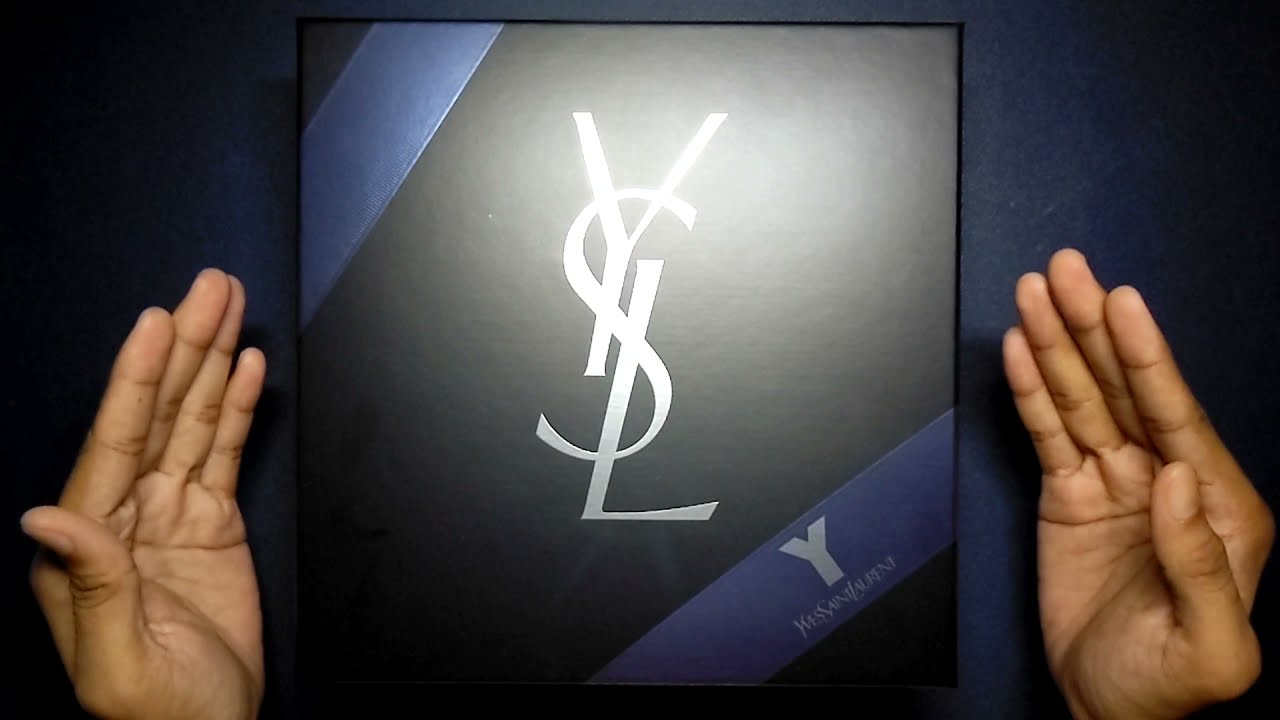 YSL Y EDP Fragrance Box Set Unboxing - YouTube