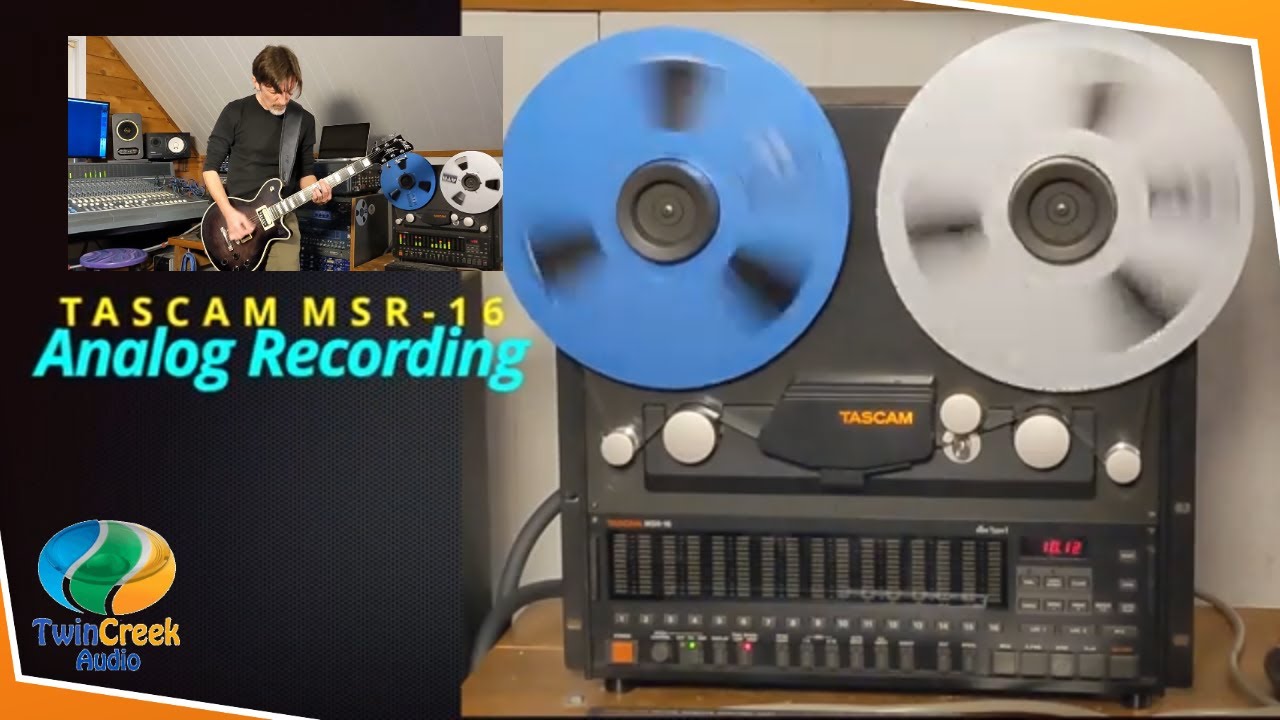 Analog Recording Tascam MSR 16 