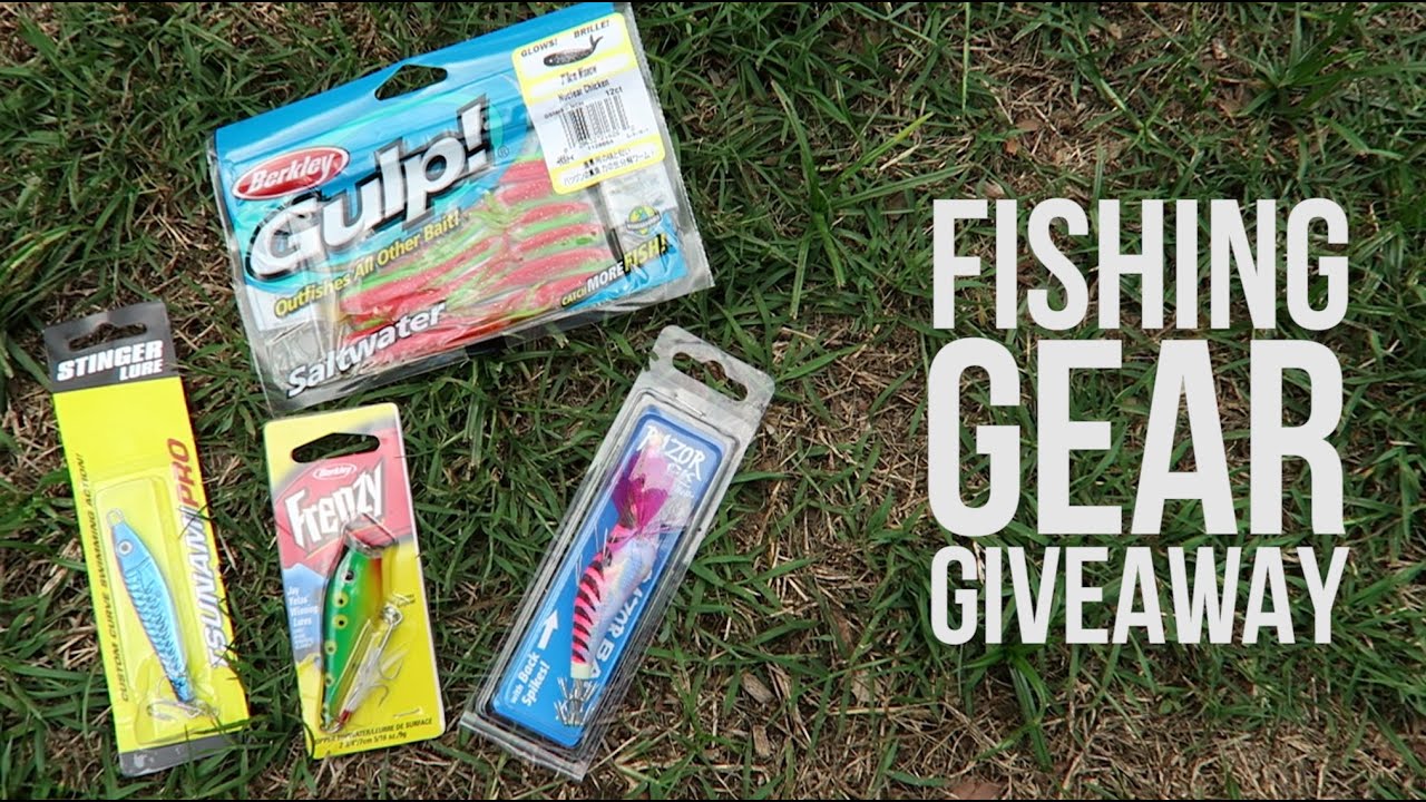 Fishing Gear Giveaway! Matt Kelly. YouTube