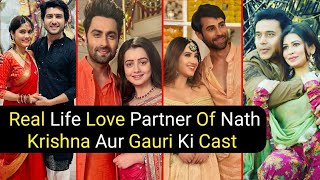 Real Life Love Partner Of Nath Krishna Aur Gauri Ki Kahani Serial Cast | Jeet | Krishna | TM