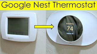 Google Nest Thermostat Install and Review