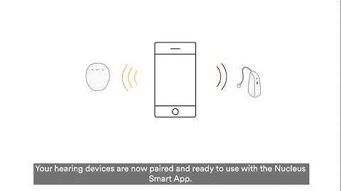 Pair your ReSound OMNIA™ hearing aid to the Cochlear™ Nucleus® Smart App Using Your Apple Device