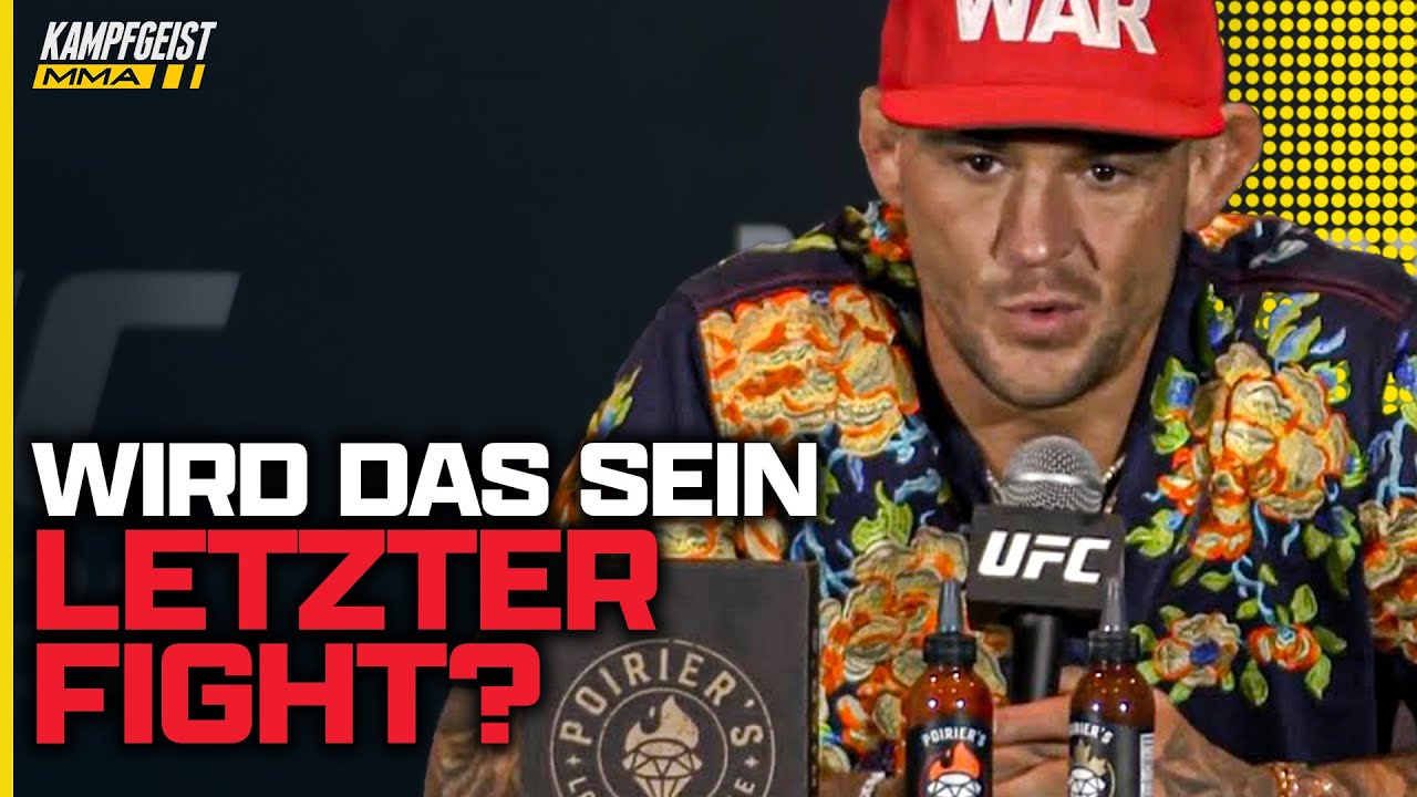 Mal ehrlich: Islam Makhachev vs Dustin Poirier wird ein eindeutiges Ding